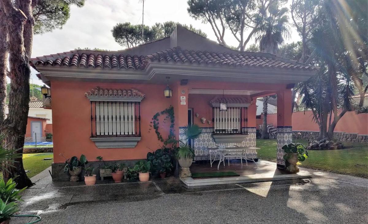 Chalet Los Pinos Con Piscina Privada Novo Sancti Petri Exteriör bild