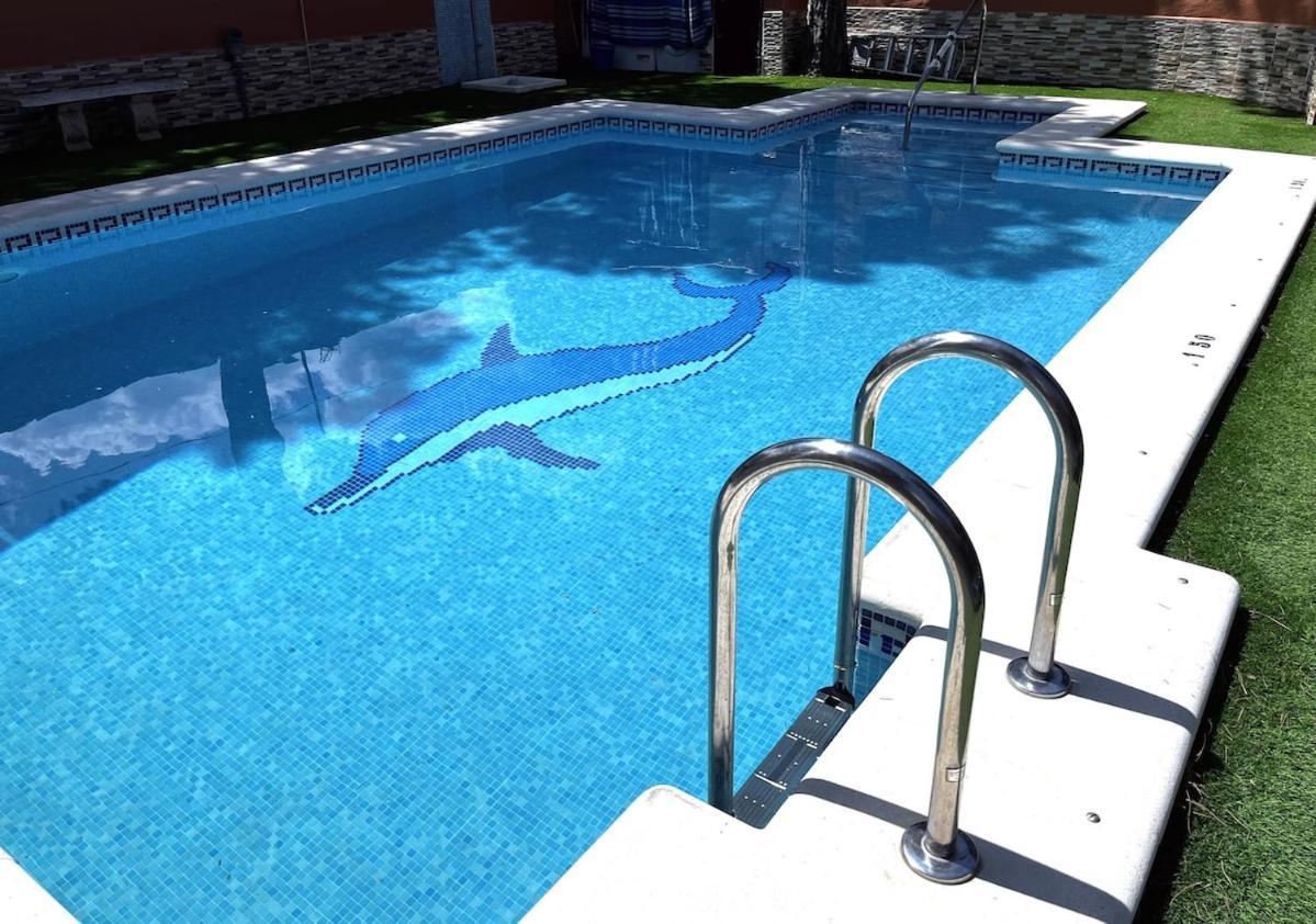 Chalet Los Pinos Con Piscina Privada Novo Sancti Petri Exteriör bild